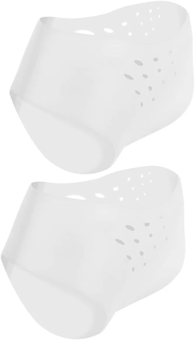 2pcs Invisible Silicone Heel Pads for Height Increase Breathable and Comfortable Heel Lifts for Men and Women Non Slip Design Boost for Everyday Use