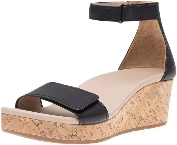 ABEO Riviera Ankle Sandals For Women | Arch Support Sandals Women's | Wedge Sandals For Women | Built-In Orthotic Insole