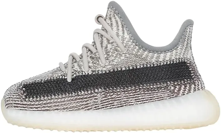 adidas Infant Boys Yeezy Boost 350 V2 Slip On Sneakers Shoes Casual - Grey