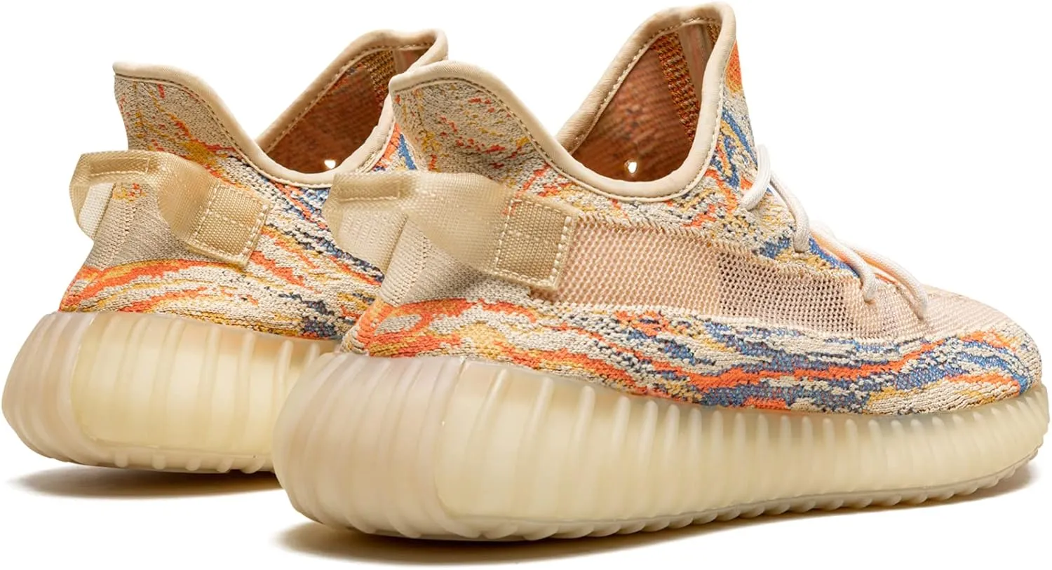 adidas Mens Yeezy Boost 350 V2 Lace Up Sneakers Shoes Casual - Brown