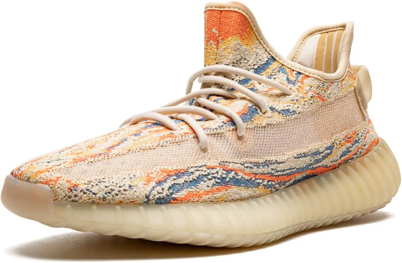 adidas Mens Yeezy Boost 350 V2 Lace Up Sneakers Shoes Casual - Brown