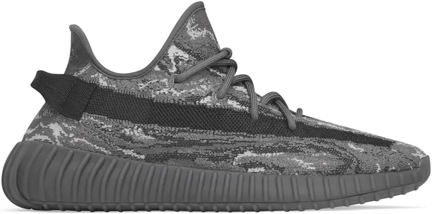 adidas Mens Yeezy Boost 350 V2 Lace Up Sneakers Shoes Casual - Grey - Size 7 M