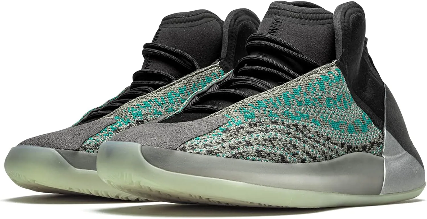 adidas Mens Yeezy Qntm Basketball Sneakers Shoes - Grey