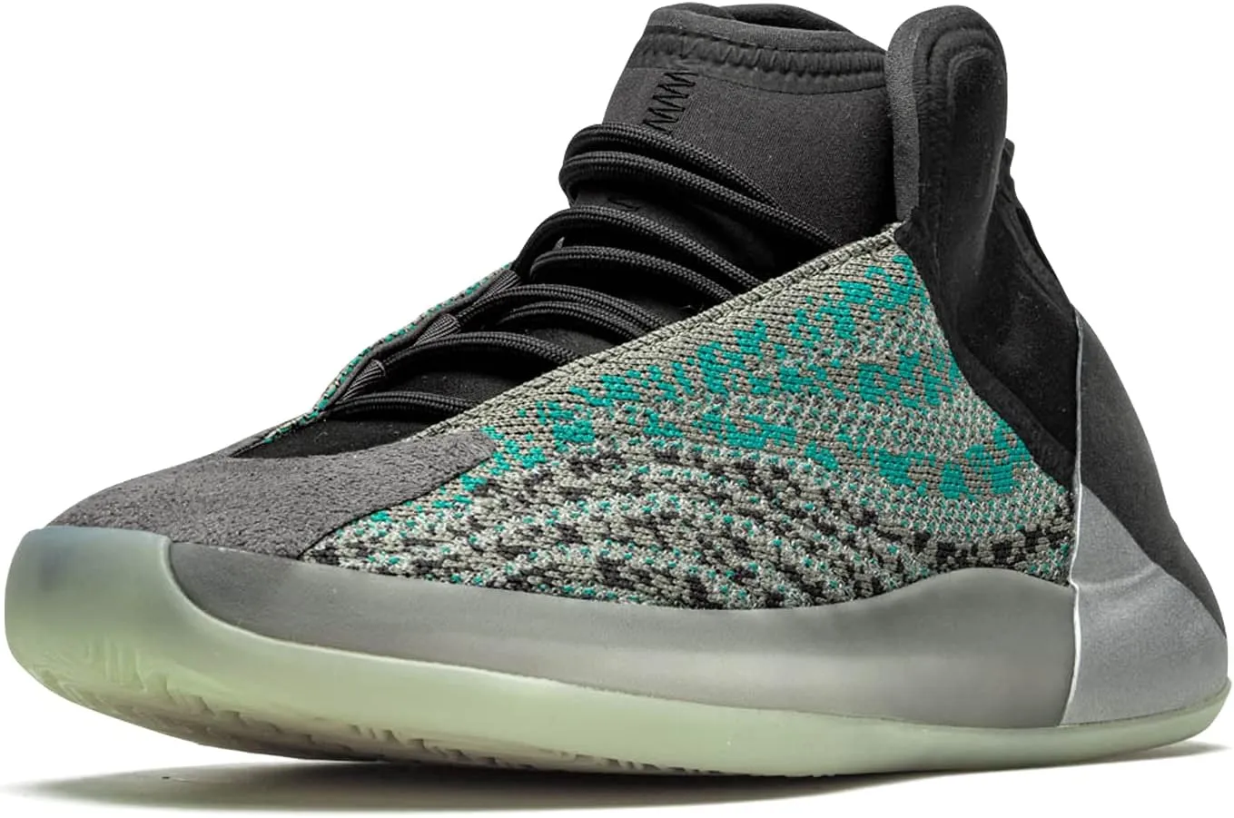 adidas Mens Yeezy Qntm Basketball Sneakers Shoes - Grey