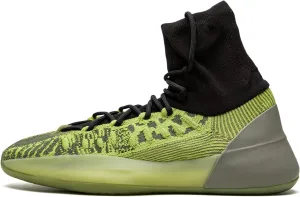 adidas Yeezy BSKTBL Knit Lace Up Sneakers Green