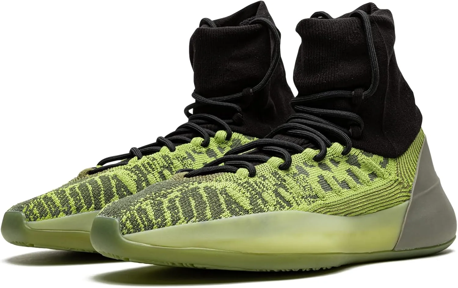 adidas Yeezy BSKTBL Knit Lace Up Sneakers