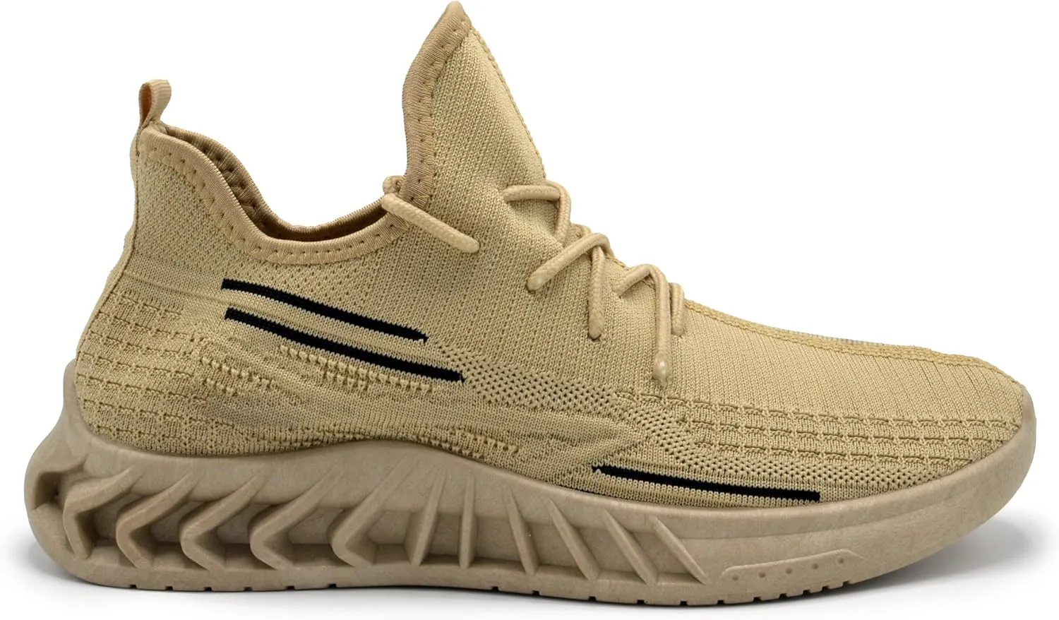 AKADEMIKS Men's Fit Knit Jogger Sneakers, Breathable Running Shoes for Athletic and Casual Wear