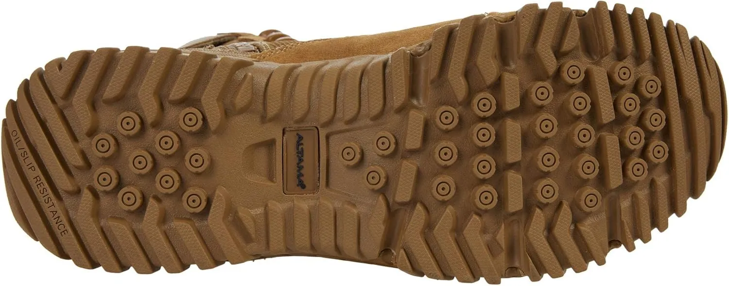 Altama Vengeance SR 8" Side Zip - Unisex Boots - Full Grain Leather - Textile Lining - Gusseted Tongue