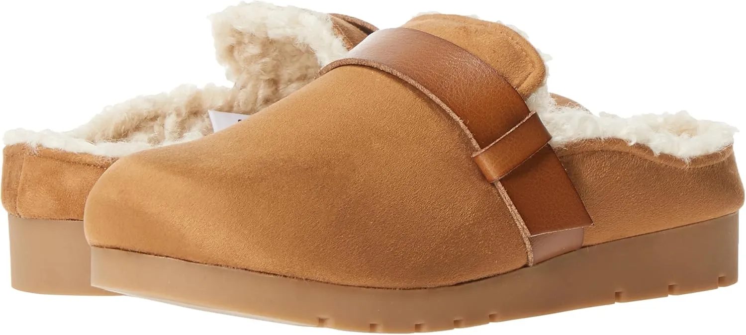Amazon Essentials Women's Backless Shearling Memory Foam Mule