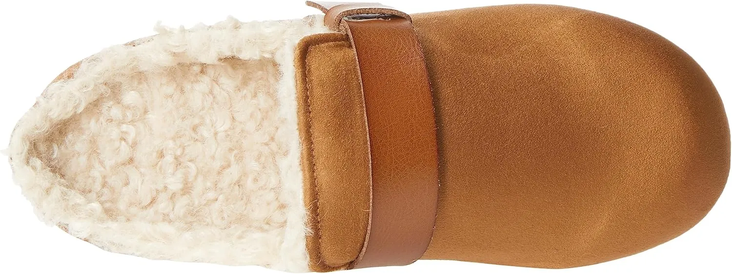 Amazon Essentials Women's Backless Shearling Memory Foam Mule