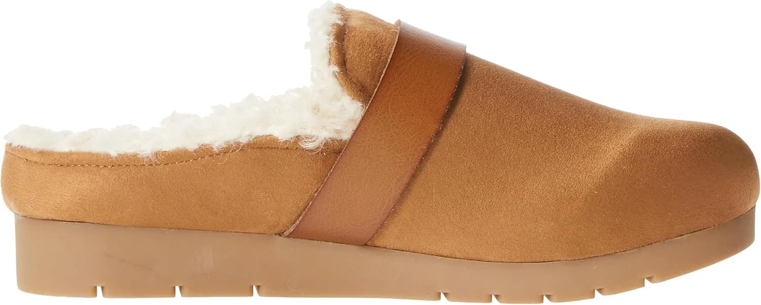 Amazon Essentials Women's Backless Shearling Memory Foam Mule