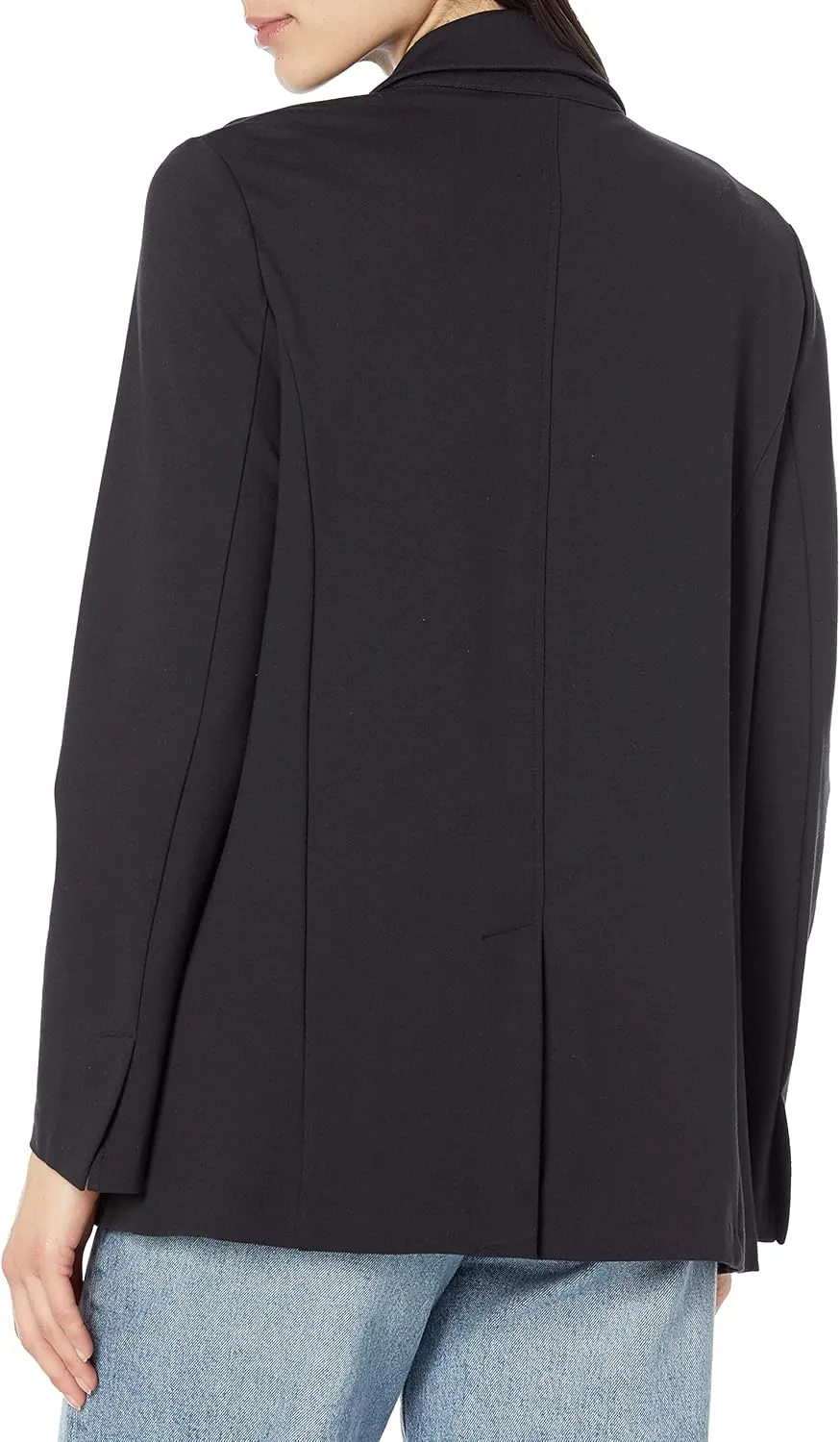 Amazon Essentials Women's Relaxed-Fit Soft Ponte Blazer