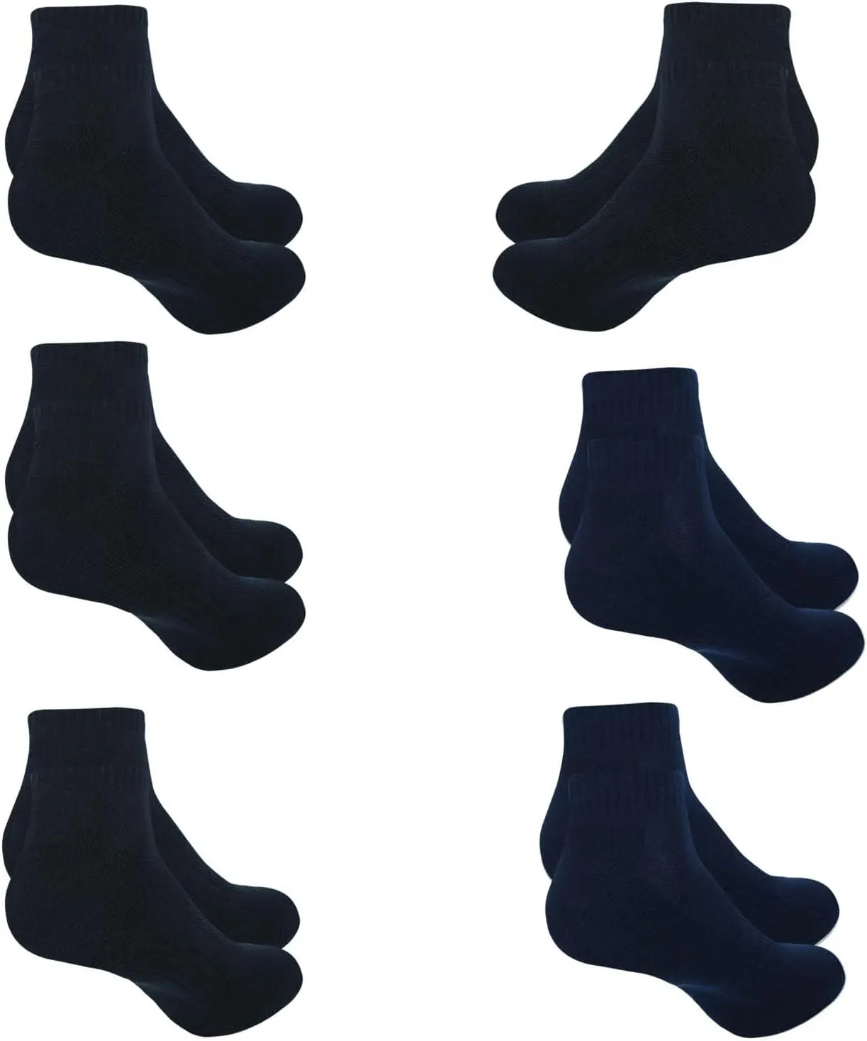 Ankle Socks for Men|Sneaker Socks Breathable Socks for Loafers|Athletic Running Socks Gym Everyday Sock|6 Pairs