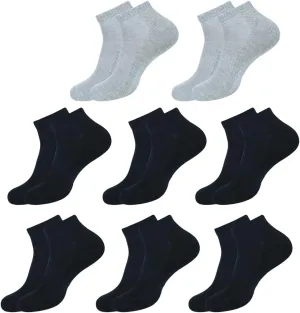 Ankle Socks Women |8 Pack|Running Athletic Cotton Loafers Shoes Casual Wear|Sports Gym Active Everyday Sock