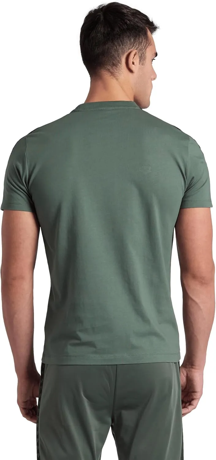ARENA Men's Team T-Shirt 100% Cotton Slim Fit Short Sleeve Casual Athletic Wear