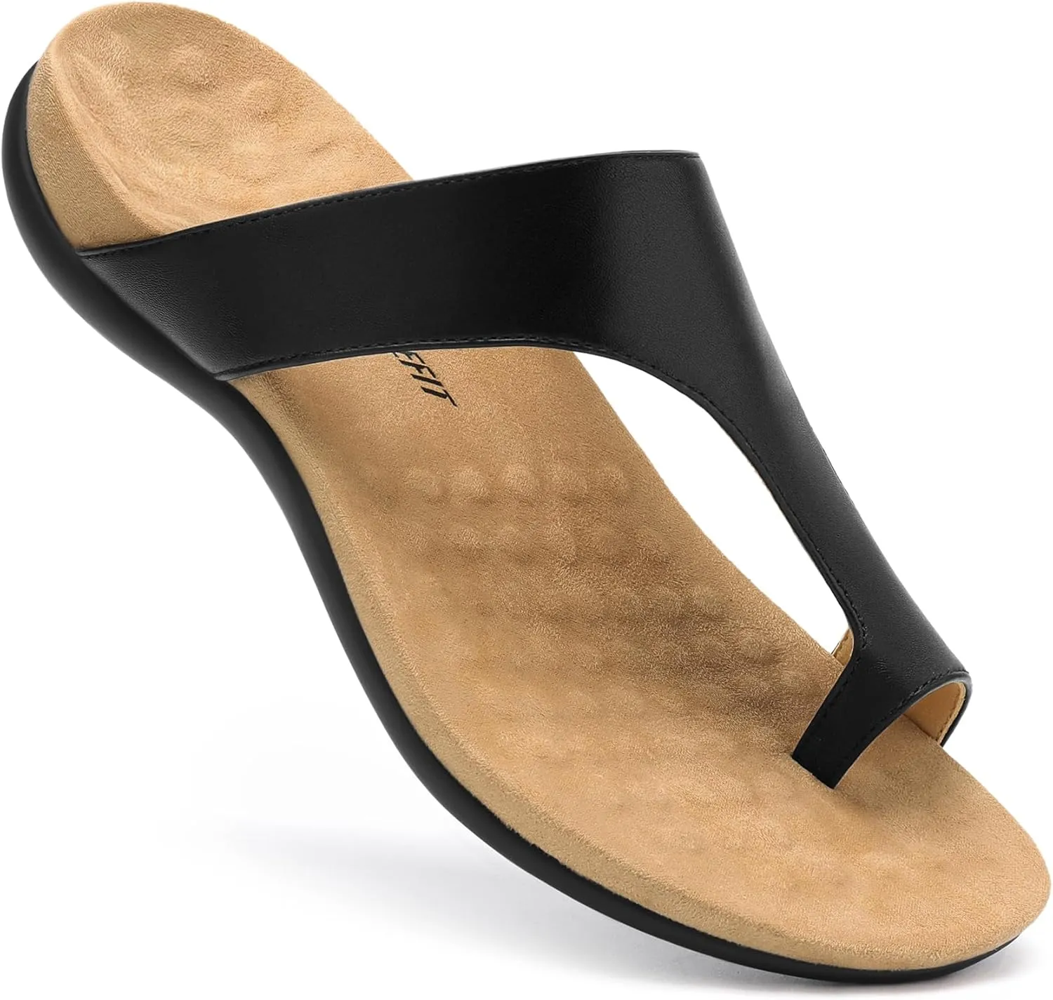 Athlefit Orthopedic Sandals for Women Arch Support Flip Flops Comfortable Walking Orthotic Thong Sandals
