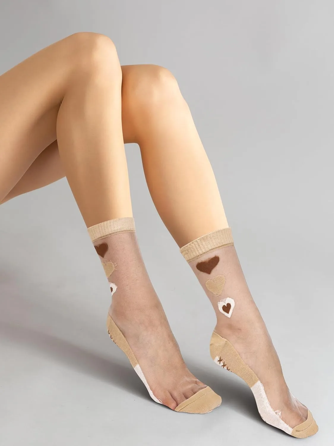 Benefeet Sox Lace Sheer Mesh Socks for Women Girls UltraThin Transparent See Through Nylon Ankle Stocking Socks