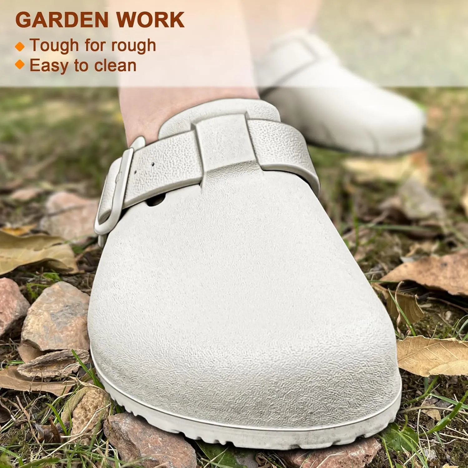 Bigant Womens Clogs,Mercy Mules for Womens Nurse Shoes-Slip on Garden Work Shoes