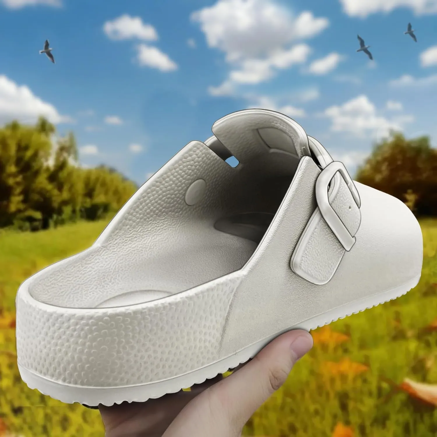Bigant Womens Clogs,Mercy Mules for Womens Nurse Shoes-Slip on Garden Work Shoes