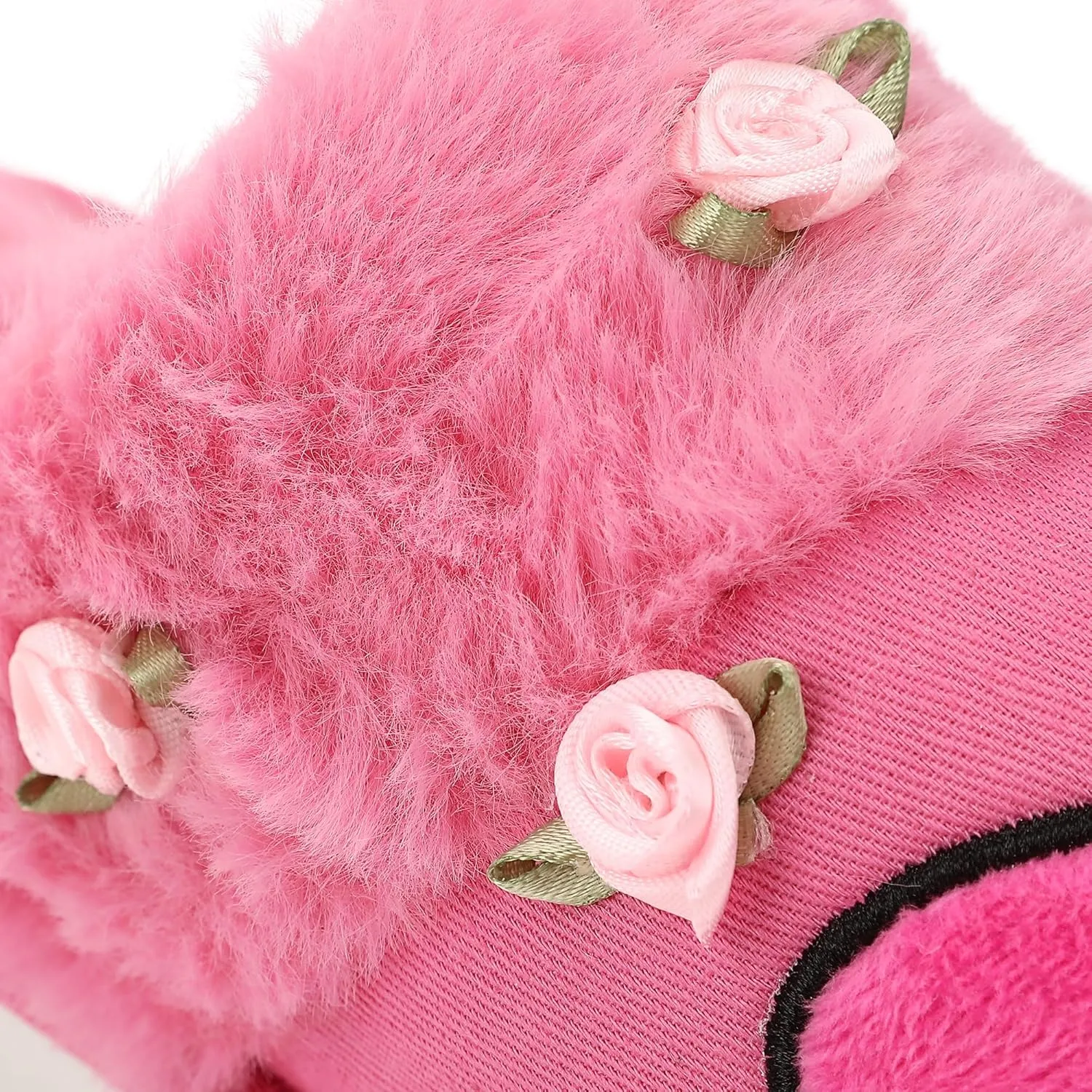 Bioworld My Melody Character & Roses Women's Pink Denim Mules