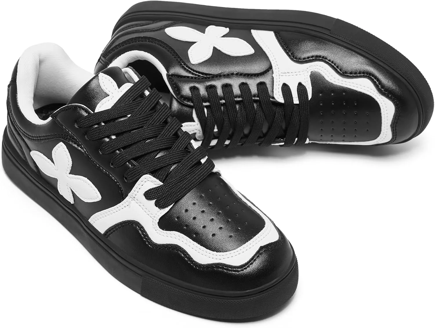 BosenHulu Sneakers for Women, Stylish Comfortable Women's Walking Shoes Ideal for Casual Skateboard & School