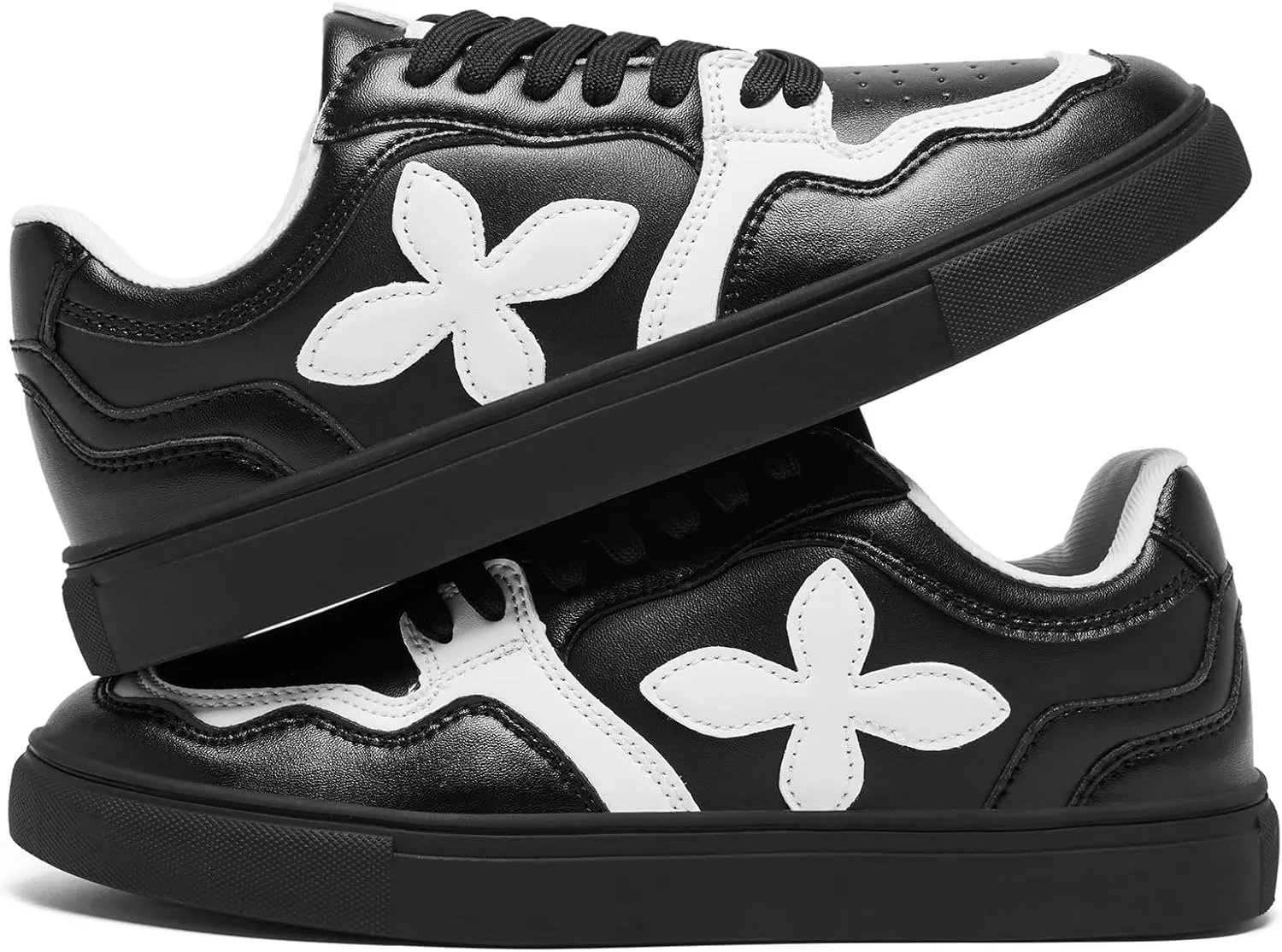 BosenHulu Sneakers for Women, Stylish Comfortable Women's Walking Shoes Ideal for Casual Skateboard & School