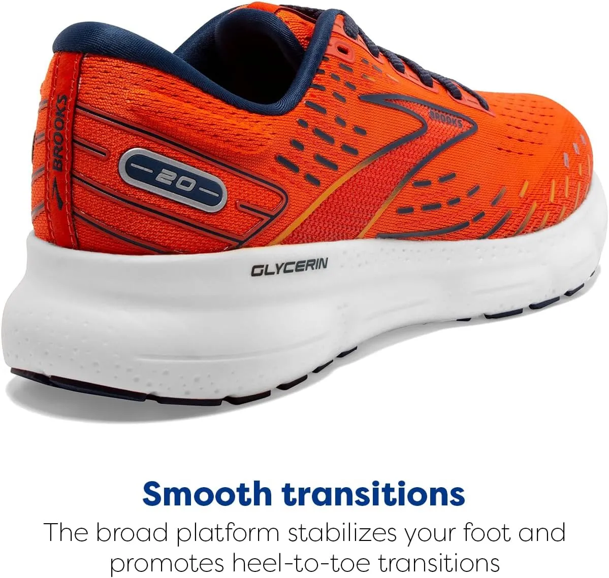 Brooks Men's Glycerin 20 Neutral Running Shoe