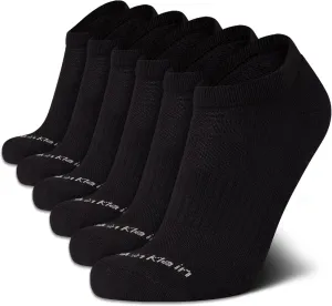 Calvin Klein Men's No Show Cushioned Athletic Low Cut Ankle Socks - 6 Pack