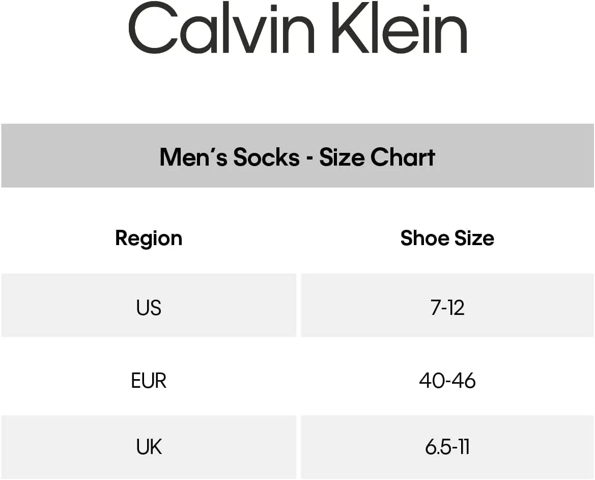 Calvin Klein Men's No Show Cushioned Athletic Low Cut Ankle Socks - 6 Pack