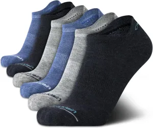 Calvin Klein Men's No Show Tab Socks - 6 Pack Performance Cushion Low Cut Socks for Sneakers Loafers Boat Shoes (Size: 7-12)