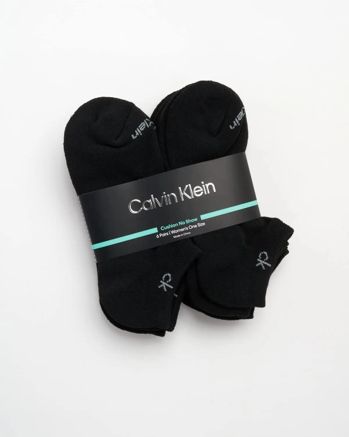 Calvin Klein Women's Low Cut Socks 6 Pack Performance Cushion Comfort No Show Socks - Breathable Athletic Socks for Women4-10