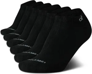 Calvin Klein Women's Low Cut Socks 6 Pack Performance Cushion Comfort No Show Socks - Breathable Athletic Socks for Women4-10