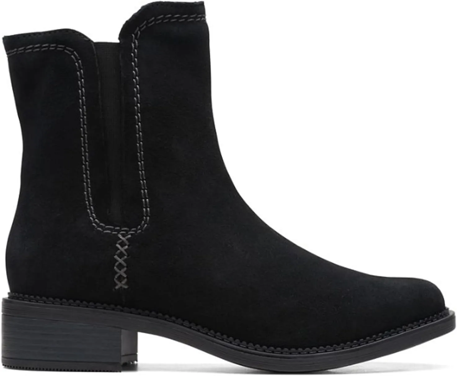 Clarks Women's Maye Zip Mid Calf Boot