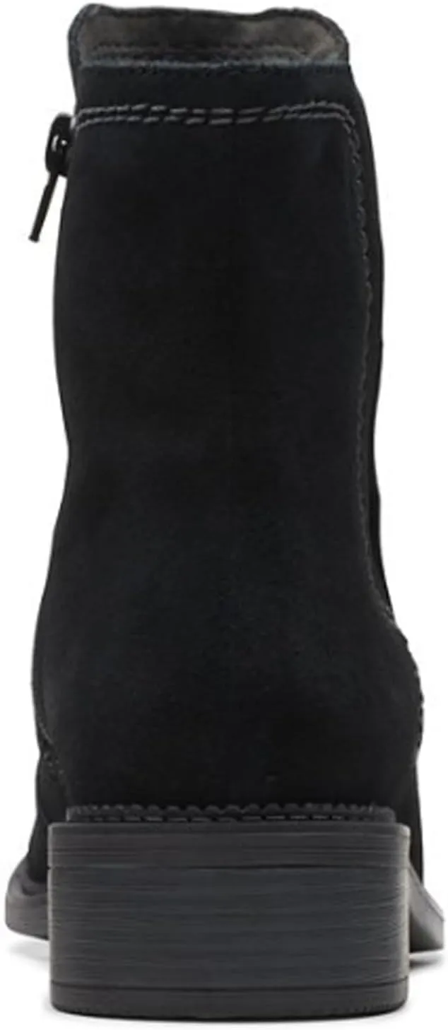 Clarks Women's Maye Zip Mid Calf Boot