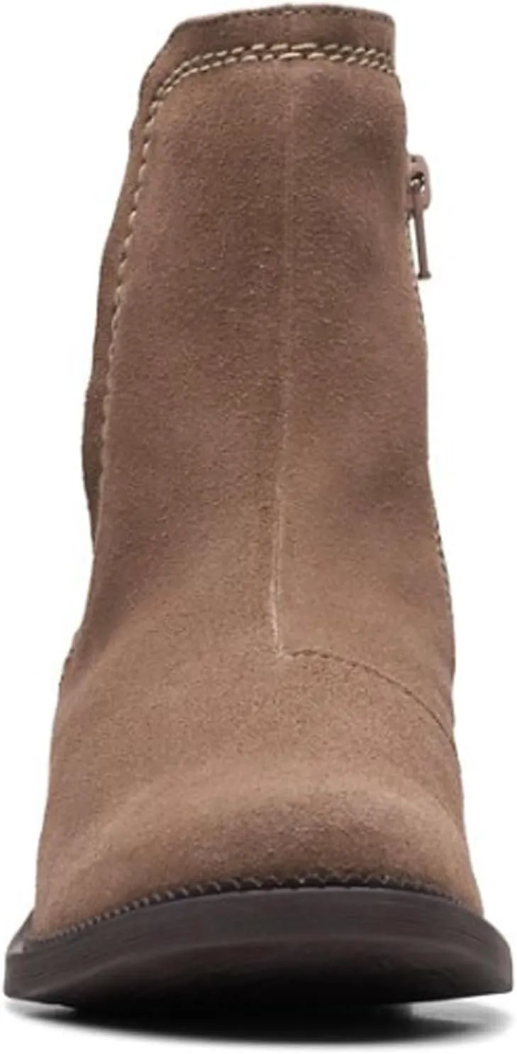Clarks Women's Maye Zip Mid Calf Boot