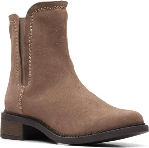 Clarks Women's Maye Zip Mid Calf Boot