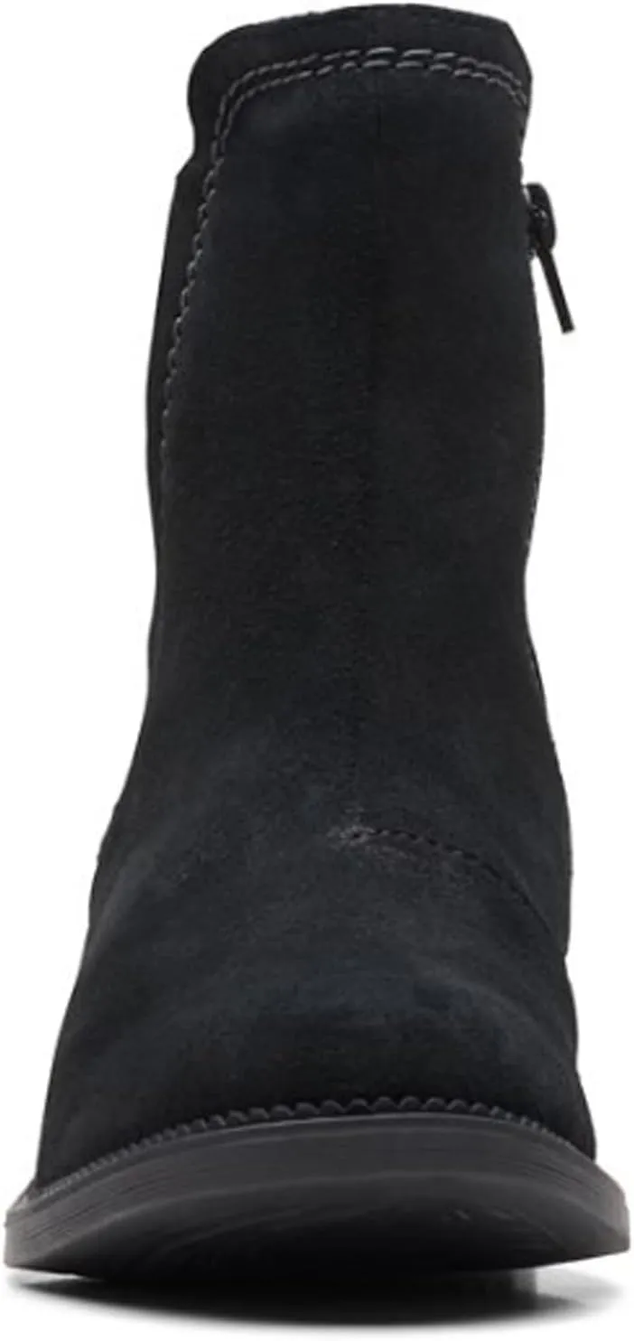 Clarks Women's Maye Zip Mid Calf Boot
