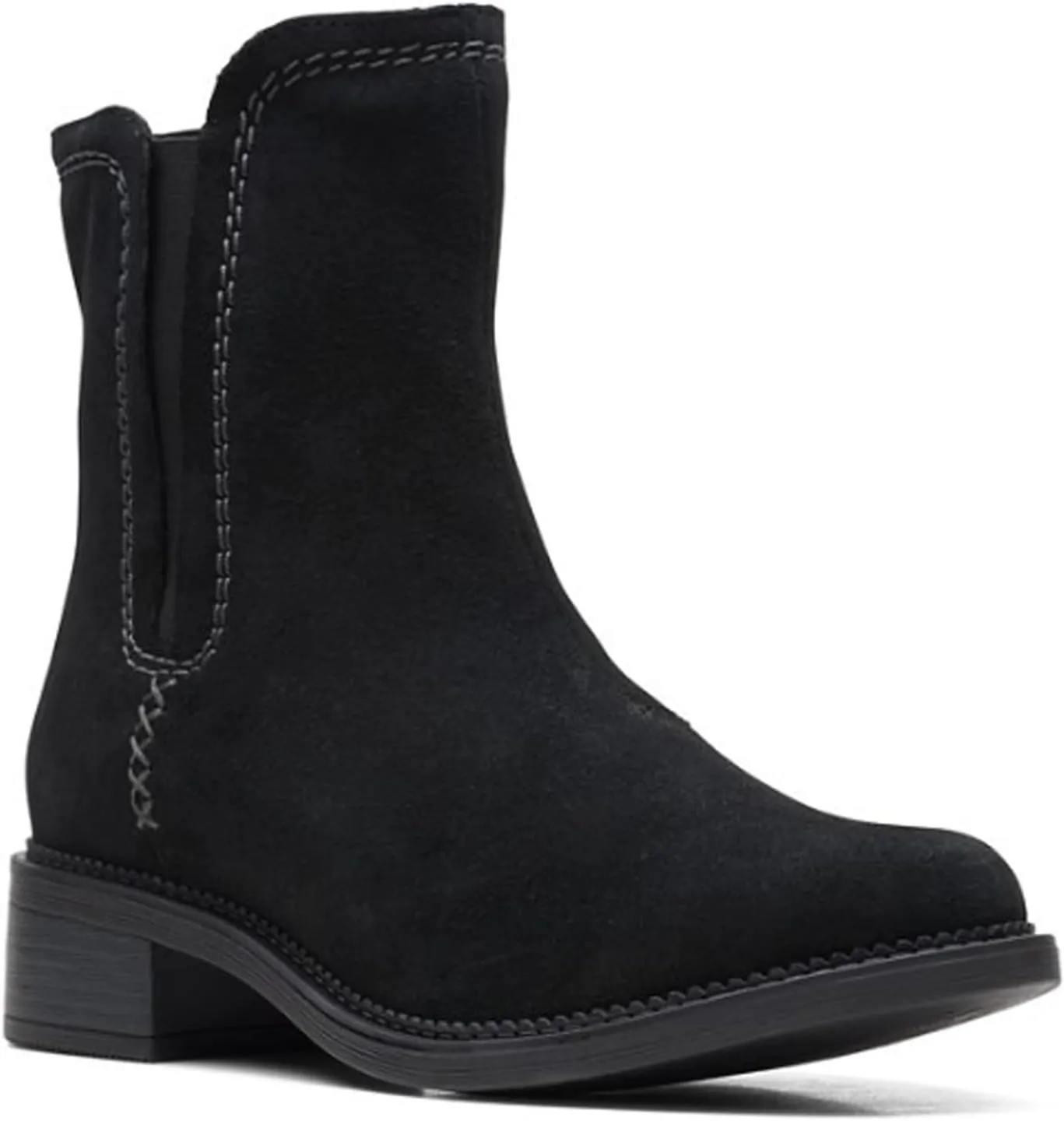 Clarks Women's Maye Zip Mid Calf Boot