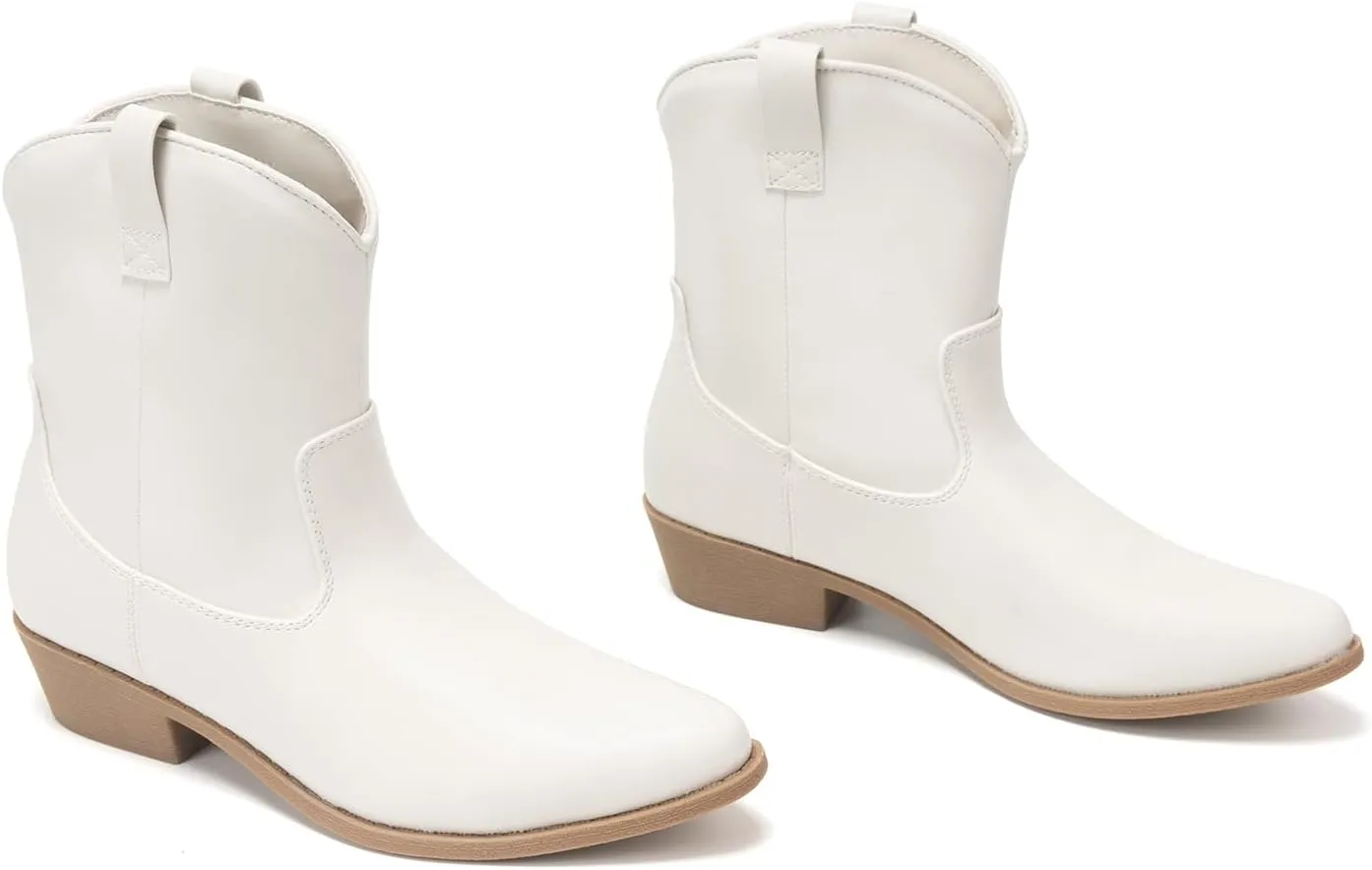 Colgo Women's Ankle Boots - Stylish Cowgirl Boots for Women, Western & Cowboy Boots, Comfortable Fashion Short Boots & Short Booties for Women