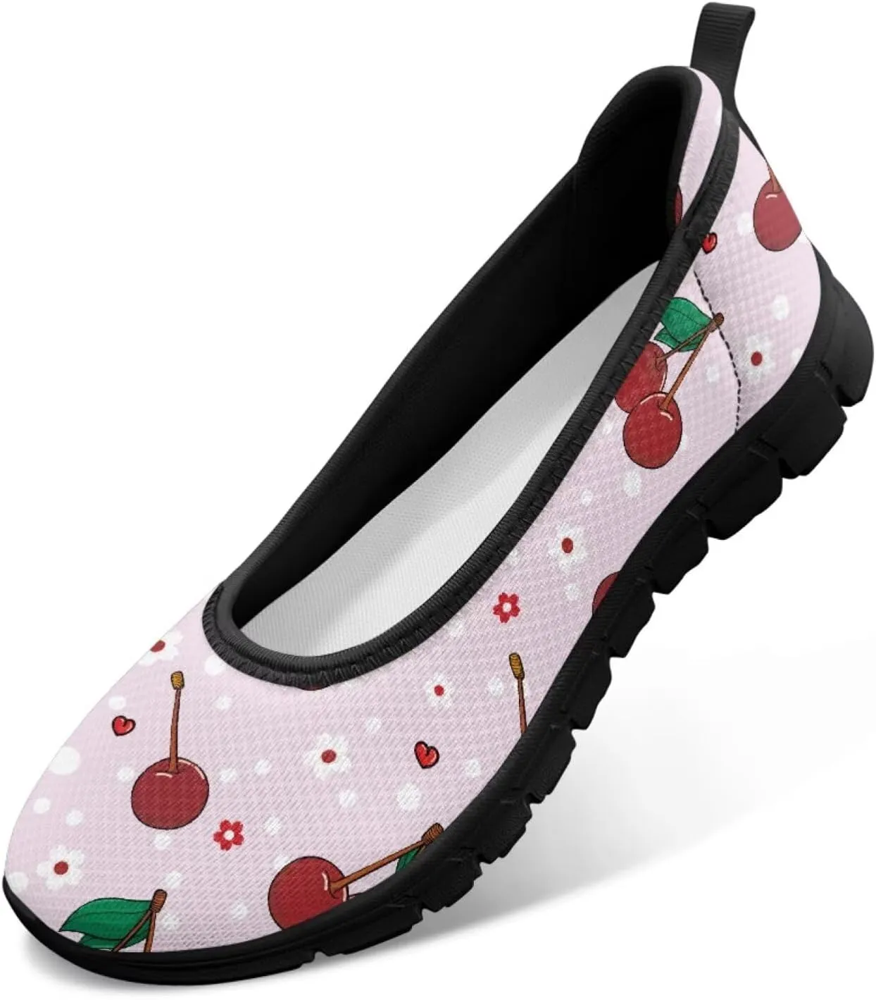 Coloranimal Womens Flats Loafers Slip On Shoes Travel Shoes Fashion Walking Running Shoes Outdoor Lightweight Womens Mesh Flats