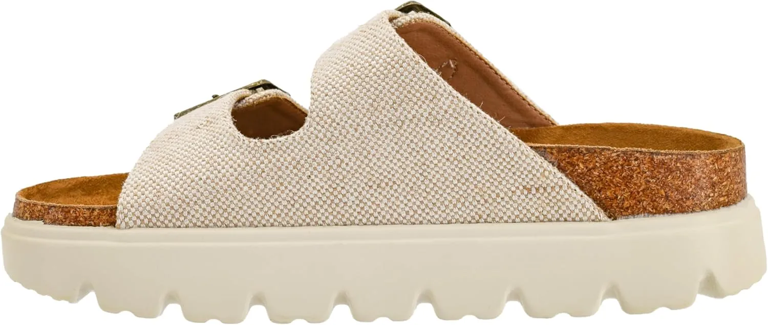 Corkys Footwear Hey Girl Womens 1 inch Rumor Has It Platform Sandals, Featuring Two Adjustable Buckles, A soft Footbed, And A Lug Outsole, Perfect For Summer