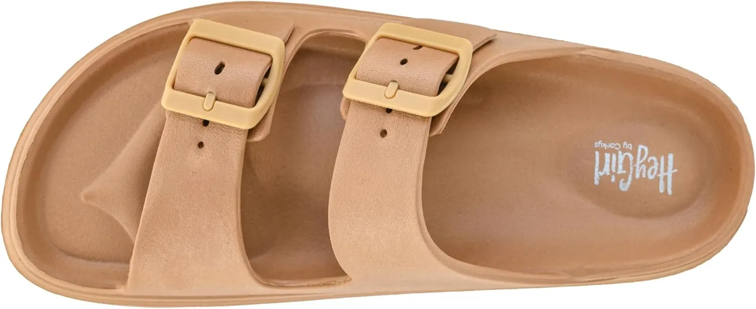Corkys Footwear Hey Girl Women's Cabana Two-Strap Sandal - Featuring Comfortable, Soft, and Cushioned Insoles And Adjustable Straps - Stylish For Everyday Wear