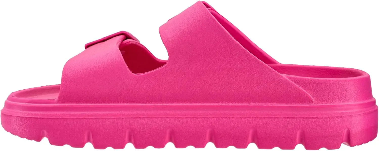 Corkys Footwear Hey Girl Women's Cabana Two-Strap Sandal - Featuring Comfortable, Soft, and Cushioned Insoles And Adjustable Straps - Stylish For Everyday Wear