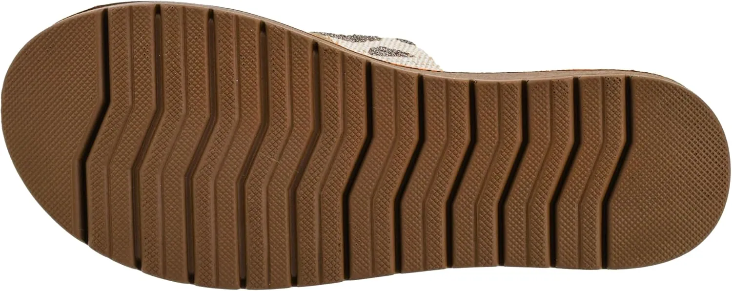 Corkys Footwear Hold Please 1-Inch Platform Sandals with Cushioned Foot-bed and Stylish 'H' Strap On Upper– Ultimate Comfort Meets Chic Design - Perfect For Everyday Wear