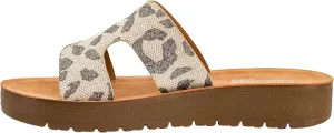 Corkys Footwear Hold Please 1-Inch Platform Sandals with Cushioned Foot-bed and Stylish 'H' Strap On Upper– Ultimate Comfort Meets Chic Design - Perfect For Everyday Wear