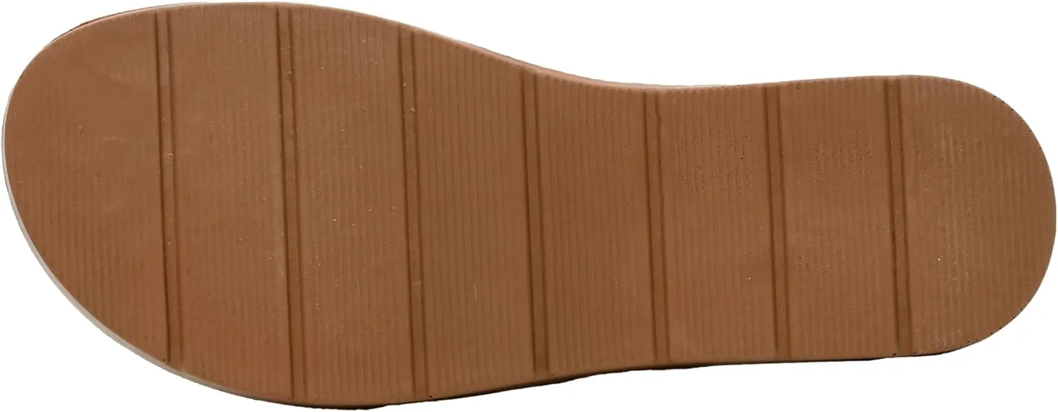 Corkys Footwear Seeing Double Sandals - Where Comfort Meets Chic with Lightweight Feel, Two Straps With a Chunky Chain Detail, And Comfortable Insoles