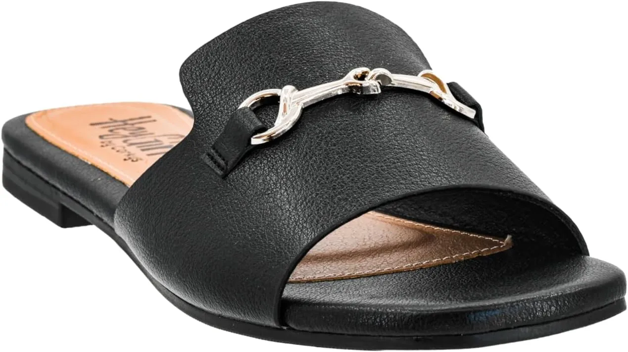 Corkys Footwear Women's Bit Of A Breeze Sandals - Comfort Meets Chic with Lightweight Feel, Lightly Cushioned Insoles, and a Simple Chain Detail Across Upper