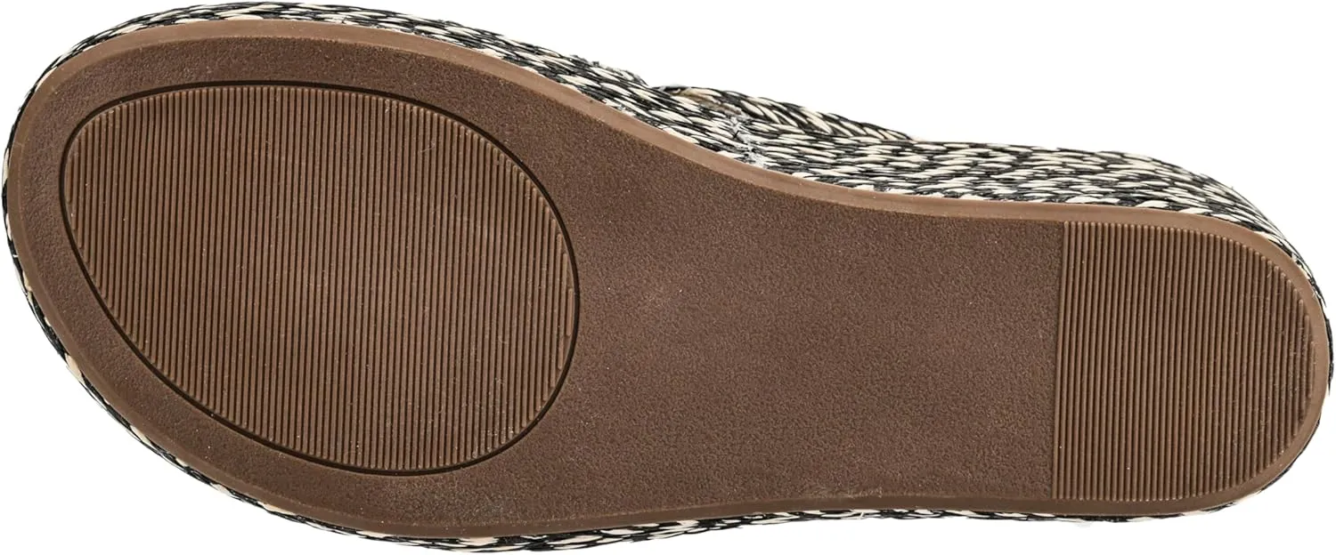 Corkys Footwear Women's Golden Hour Wedge Sandals with 2.5-Inch Heel - Comfort-Enhancing EVA Insoles, All-day wear, and Stylish Raffia Straps With Cutouts