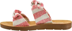 Corkys Footwear Women's Take A Bow Sandals - Where Comfort Meets Chic with Lightweight Feel, Two Straps With a Dainty Bow Detail, And Comfortable Insoles