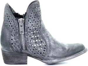 CORRAL Women's Leopard Print Fashion Booties with Round Toe